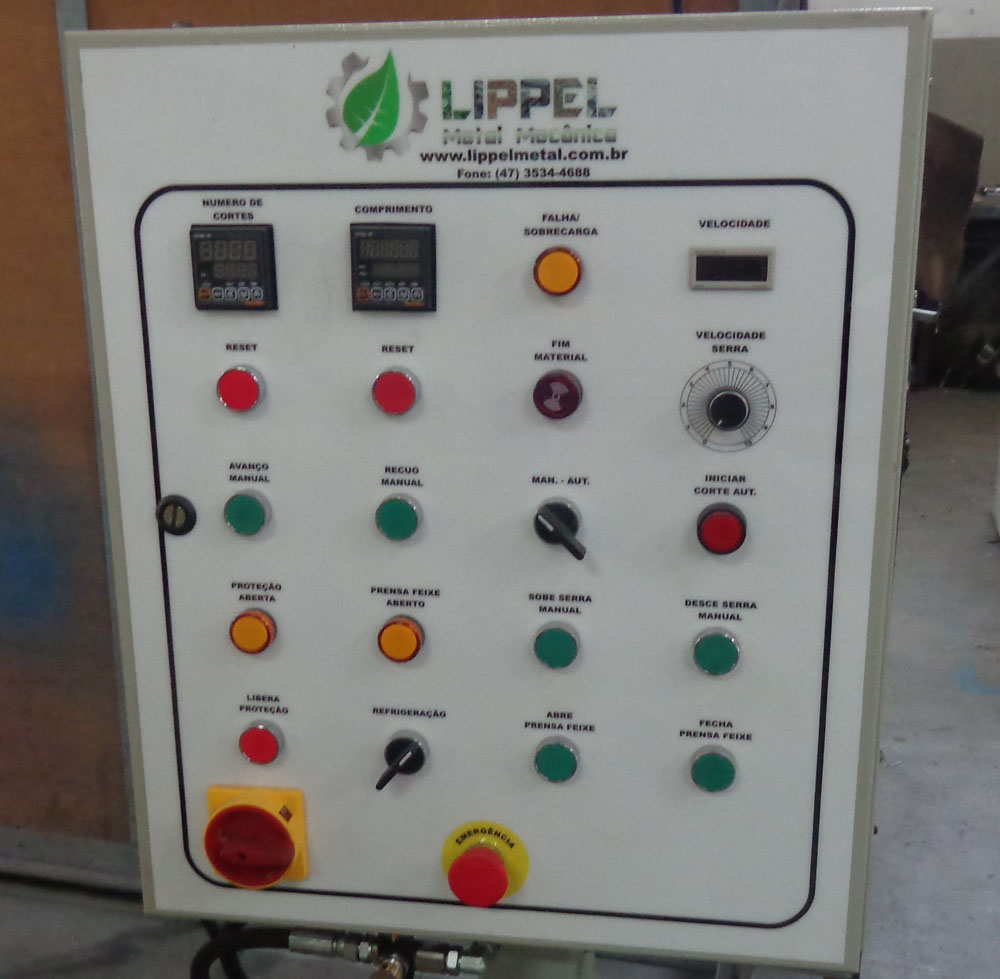 Serra Fita Horizontal Automática LSH-270A – Lippel Metal